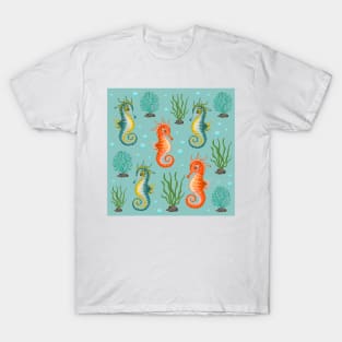 Seahorse Pattern 1 T-Shirt